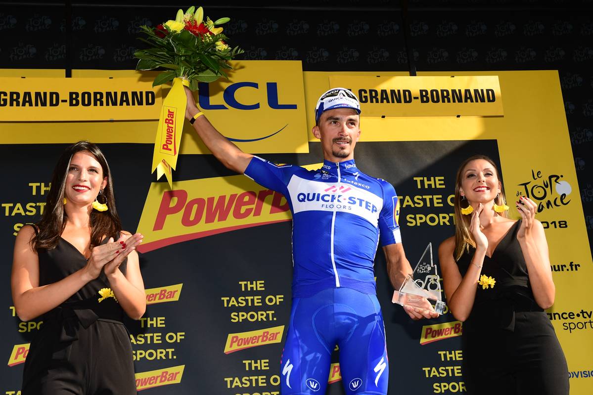 Alaphilippe se estrena en el Tour: “Era un sueño”